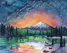 Load image into Gallery viewer, Artist Series Trucker Hat - Sparks Lake by Christina McKeown
